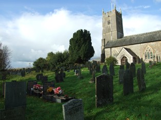 Godric's Hollow churchyard